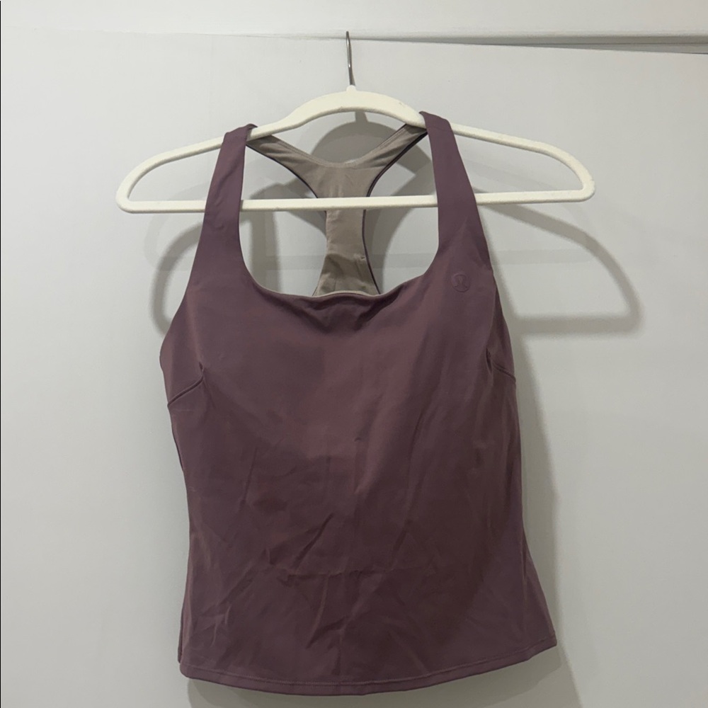 Lululemon Purple Athletic Tank Top
